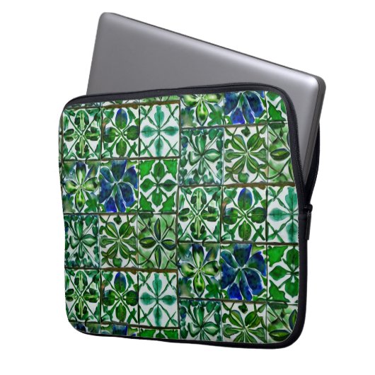 Veranda Verde Laptopschutzhülle (Vorderseite Links)