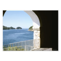 Veranda View Mexico Acapulco Bay Blue Ocean