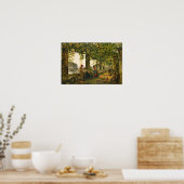 Verandah mit verdrehten Reben, 1828 Poster (Küche)