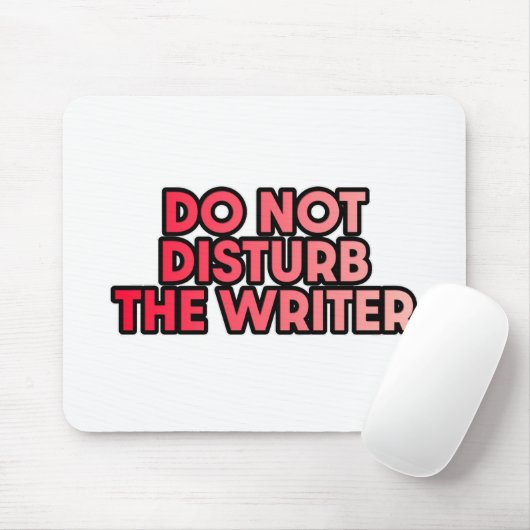 Verändern Sie den Autor nicht Mousepad (Mit Mouse)