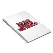 Verändern Sie den Autor nicht Notizblock (Rechte Seite)