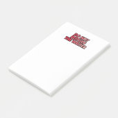 Verändern Sie den Autor nicht Post-it Klebezettel (angewinkelt)