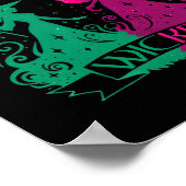 Verändert für gutes, geficktes lustiges Halloween Poster (Ecke)