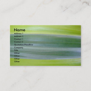 Veränderte Blatt-Visitenkarte Visitenkarte