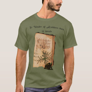Veränderte Voynich-Manuskriptseite Amphibie T-Shirt