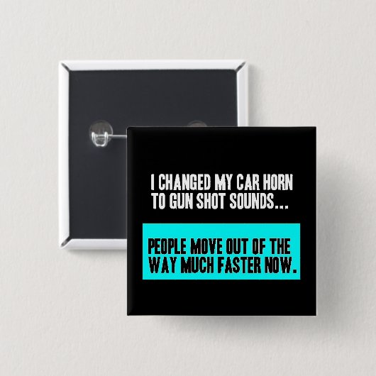 VERÄNDERTER AUTOHORN SOUND FÜR GUN SHOT BEWEGEN WE BUTTON (Vorne & Hinten)