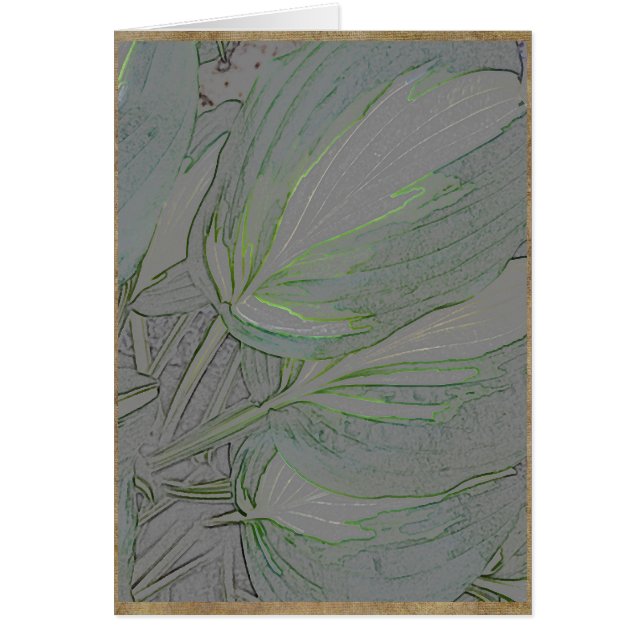 Verändertes Hosta-Blätter (Vorne)