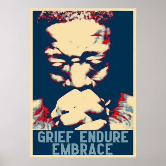 Verändertes Obama Hope Poster (Vorne)