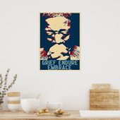 Verändertes Obama Hope Poster (Küche)