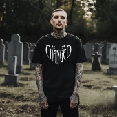 Verändertes Werwolf-Design T-Shirt