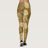 Veränderung der Geldmünzen von Frauen Leggings (Rückseite)