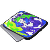 Veränderung der Natur Laptopschutzhülle (Vorne Knopf)