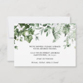 Veränderung der Wasserfarben-Grünfläche des Adress (Rückseite)