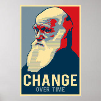 Veränderung der Zeit Poster