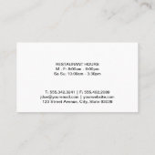 Veränderung des Buttons (weiß) | FÜHRUNGSKRAFT KOC Visitenkarte (Rückseite)