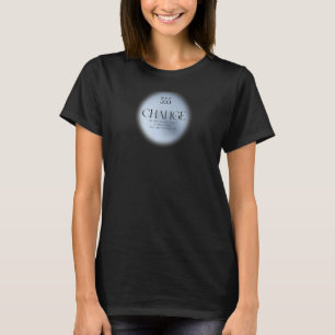 Veränderung des weiblichen Engels 555 T-Shirt