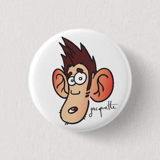 Veränderung erschrockenes jacquette button (Vorderseite)