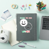 Veränderung für gute Schlechte Aufkleber (iPad Hülle)
