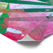 Veränderung ist das einzige ständige inspirierende poster (Ecke)