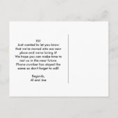 Veränderung ist eine gute Ankündigung für Bewegung (Rückseite)