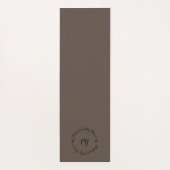 Veränderung ist eine gute Yoga-Matte Yogamatte (Rückseite)