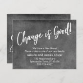 Veränderung ist gut! Ankündigung von Gray Grunge (Vorne/Hinten)