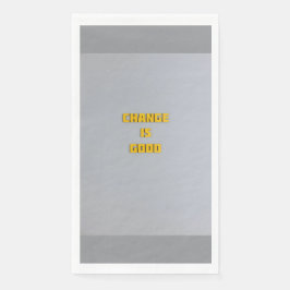 Veränderung ist gut Küchentuch Serviette