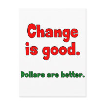 Veränderung ist gut