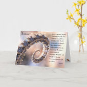 Veränderung ist konstant karte (Gelbe Blume)