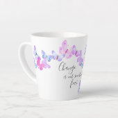 Veränderung ist nicht etwas, das Hübsche Schmetter Milchtasse (Linke Ecke)