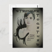 Veränderung ist nicht spektakulär Sport Art Print Postkarte (Vorne/Hinten)