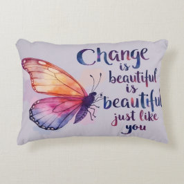 Veränderung ist schön wie Sie - Inspiration Dekokissen