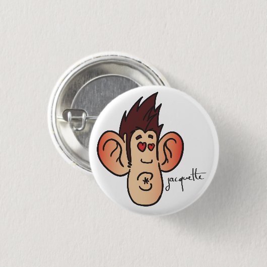 Veränderung Kußjacquette Button (Vorne & Hinten)