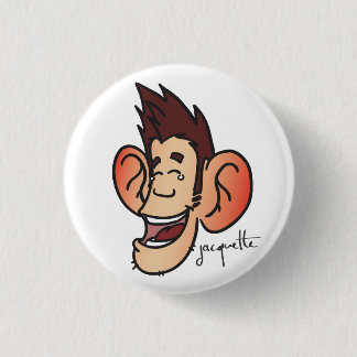 Veränderung lachendes jacquette button