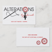 Veränderung, Mode, Visitenkarte (Vorne/Hinten)