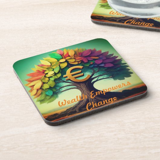 Veränderung von Vermögenswerten Getränkeuntersetzer (Linke Seite)