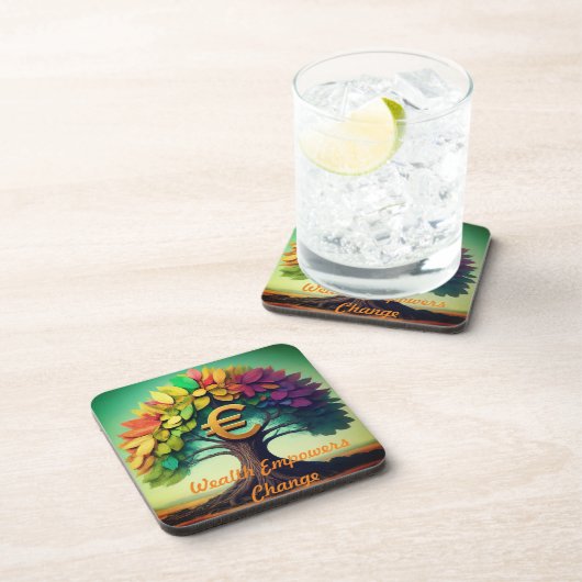 Veränderung von Vermögenswerten Getränkeuntersetzer (Rechte Seite)