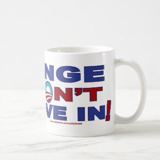 Veränderung - wir glauben nicht kaffeetasse