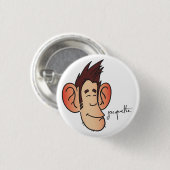 Veränderung zufriedenes jacquette button (Vorne & Hinten)