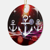 Verankern Sie mich am Stern-abstrakten Keramikornament (Links)