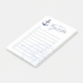 Verankern Sie | Themed | Post-it Klebezettel (angewinkelt)