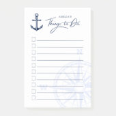 Verankern Sie | Themed | Post-it Klebezettel (Vorderseite)