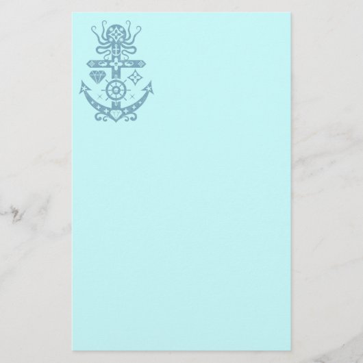 Verankert Briefpapier (Vorderseite)