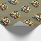 verankert geschenkpapier (Ecke)