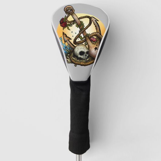 Verankert Golf Headcover (Vorderseite)