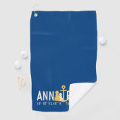 verankert in Annapolis Dog Golf Handtuch (Insitu)