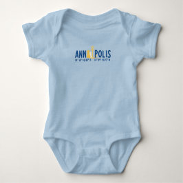 Verankert in Annapolis One-Piece Baby Bodysuit Baby Strampler