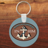 verankert in Ihm Schlüsselanhänger (Vorderseite)