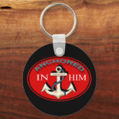 verankert in Ihm Schlüsselanhänger (Vorderseite)