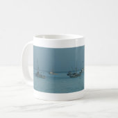 Verankert in Morro Bucht Kaffeetasse (Vorderseite Links)